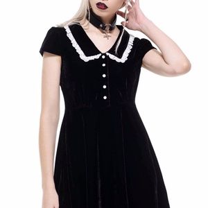 Killstar Every Mourning Collar Dress